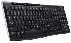 Клавиатура Logitech Wireless Keyboard K270 Black USB (920-003757)