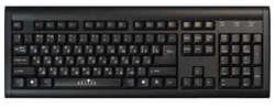 Клавиатура Oklick 120M USB черный (1083044)