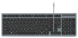 Клавиатура Ritmix RKB-400 Grey (80000596)