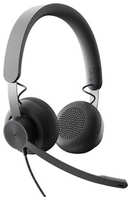Гарнитура Logitech Headset Zone Wired UC Graphite (981-000875)