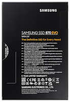SSD накопитель Samsung 4TB 870 EVO, V-NAND, 2.5'', SATA III, [R/W - 530/560 MB/s] 4TB 870 EVO, V-NAND, 2.5″, SATA III, [R/W - 530/560 MB/s]