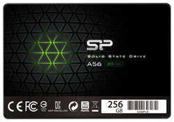 SSD накопитель Silicon Power 256GB A56, 2.5'', SATA III [R / W - 560 / 530 MB / s] TLC 256GB A56, 2.5″, SATA III [R / W - 560 / 530 MB / s] TLC (SP256GBSS3A56B25)