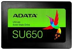 SSD накопитель ADATA 960GB Ultimate SU650, 2.5'', SATA III, [R / W - 520 / 450 MB / s] 3D-NAND TLC 960GB Ultimate SU650, 2.5″, SATA III, [R / W - 520 / 450 MB / s] 3D-NAND TLC (ASU650SS-960GT-R)