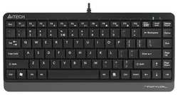 Клавиатура A4Tech Fstyler FK11 черный / серый USB slim (FK11 USB (GREY))