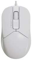 Мышь A4Tech Fstyler FM12 белый оптическая (1200dpi) USB (3but) (FM12  WHITE)