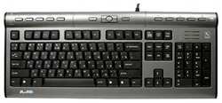 Клавиатура A4Tech KLS-7MUU / USB slim Multimedia