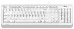 Клавиатура A4Tech Fstyler FK10 белый / серый USB (FK10 WHITE)