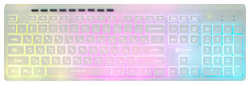 Клавиатура Oklick 490ML USB slim Multimedia LED