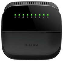 Роутер D-Link DSL-2740U / R1A ADSL черный (DSL-2740U/R1A)
