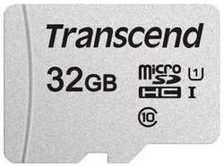 Карта памяти Transcend microSDHC 32Gb Class10 TS32GUSD300S w/o adapter