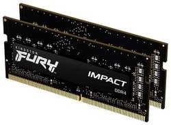 Память оперативная Kingston 16GB DDR4 SODIMM FURY Impact (KF426S15IBK2 / 16) (KF426S15IBK2/16)