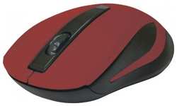 Мышь Defender MM-605 красный, 3 кнопки, 1200dpi (52605)