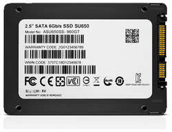 Твердотельный накопитель A-DATA 960GB SSD SU650 TLC 2.5'' SATAIII (ASU650SS-960GT-R) 960GB SSD SU650 TLC 2.5″ SATAIII (ASU650SS-960GT-R)