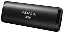 Твердотельный накопитель A-DATA 256GB SE760 External SSD USB 3.2 Gen2 (ASE760-256GU32G2-CBK)