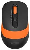 Мышь A4Tech Fstyler FG10S, черный / оранжевый, оптическая (2000dpi)