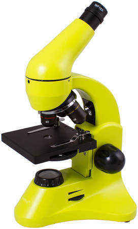 Микроскоп Levenhuk (Левенгук) Rainbow 50L PLUS Lime\Лайм 5805412