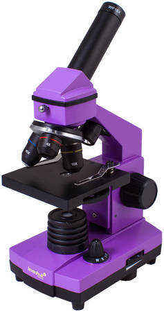 Микроскоп Levenhuk (Левенгук) Rainbow 2L PLUS Amethyst\Аметист 5805426