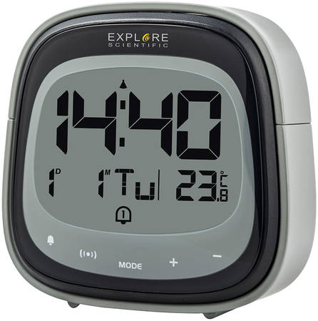 Explore Scientific (Эксплор Сайнтифик) Часы цифровые Explore Scientific Dual с будильником, черные 5891350