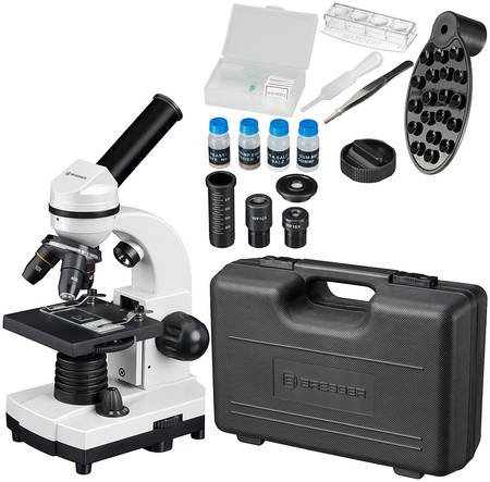 Микроскоп Bresser (Брессер) Junior Biolux SEL 40–1600x, в кейсе