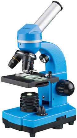 Микроскоп Bresser (Брессер) Junior Biolux SEL 40–1600x, синий 5892766