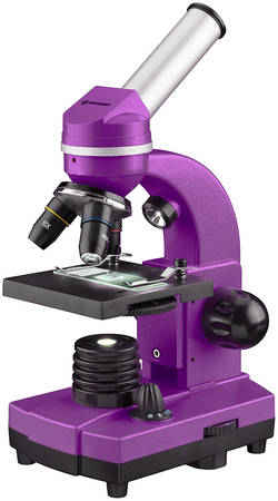 Микроскоп Bresser (Брессер) Junior Biolux SEL 40–1600x, фиолетовый 5892768