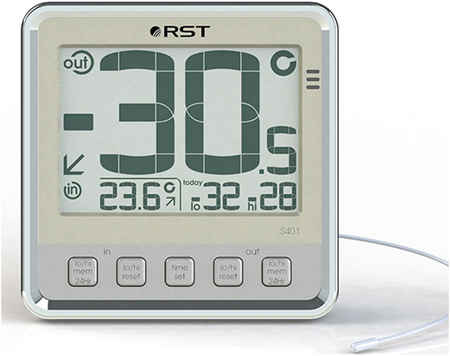 RST (РСТ) Термометр цифровой RST 02401 (S401) с внешним датчиком 5895517