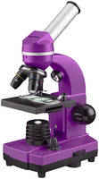Микроскоп Bresser (Брессер) Junior Biolux SEL 40–1600x, фиолетовый (74321)