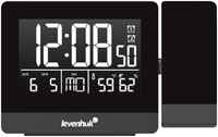 Часы-термометр Levenhuk (Левенгук) Wezzer BASE L70 с проектором