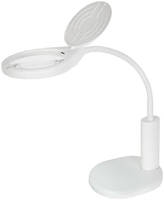 Лупа-лампа настольная Veber 2D LED, с подсветкой (8611)