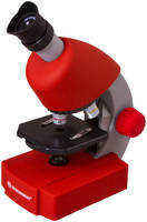 Микроскоп Bresser (Брессер) Junior 40x-640x, красный (70122)