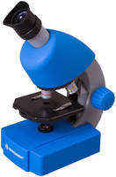Микроскоп Bresser (Брессер) Junior 40x-640x, синий (70123)