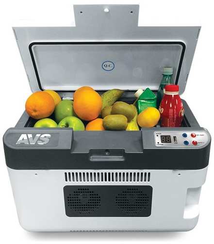 Автомобильный холодильник AVS CC-24WBC 24л 12V/24V/220V (программное управление, USB)