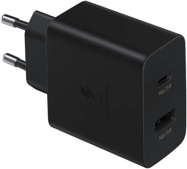 Сетевое зарядное устройство Samsung EP-TA220 1xUSB 1xUSB-C 35 Вт