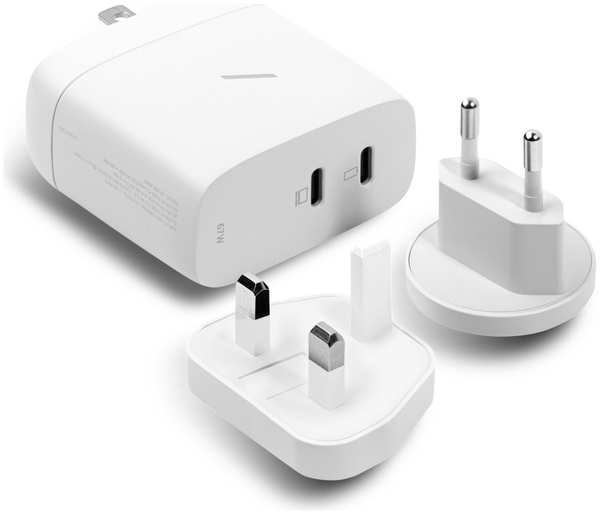 Сетевое зарядное устройство Native Union Fast GaN Charger 2USB-C, PD, 67 Вт