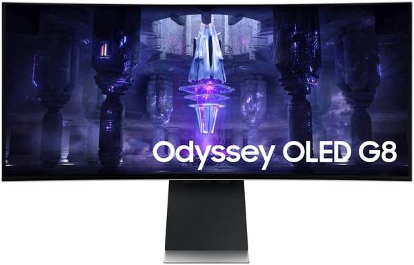 Монитор Samsung 34″ G8 OLED серебристый 6500021287211163162832333321