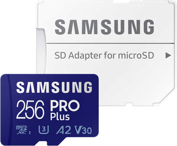 Карта памяти Samsung MicroSDXC PRO Plus 256 ГБ