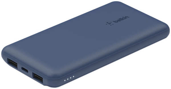 Внешний аккумулятор Belkin + кабель USB-A - USB-C, 10000 mAh синий 657307189