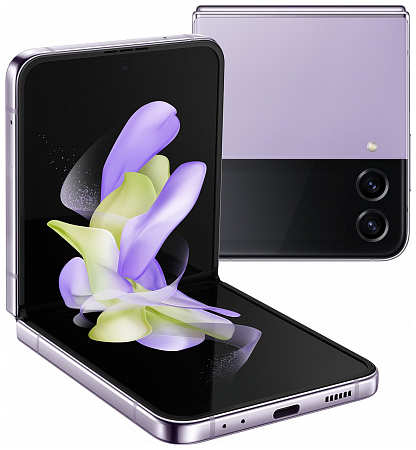 Смартфон Samsung Galaxy Z Flip4 256 ГБ лавандовый (SM-F721BLVEGLB) 657316851