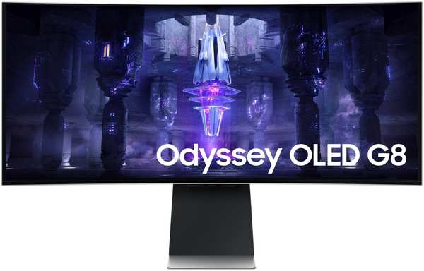 Монитор Samsung 34” Odyssey OLED G8 серебристый 657338116