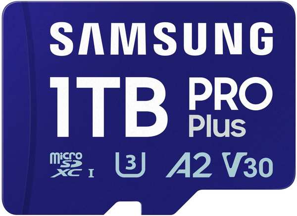 Карта памяти Samsung MicroSDXC PRO Plus 1 ТБ 657338155