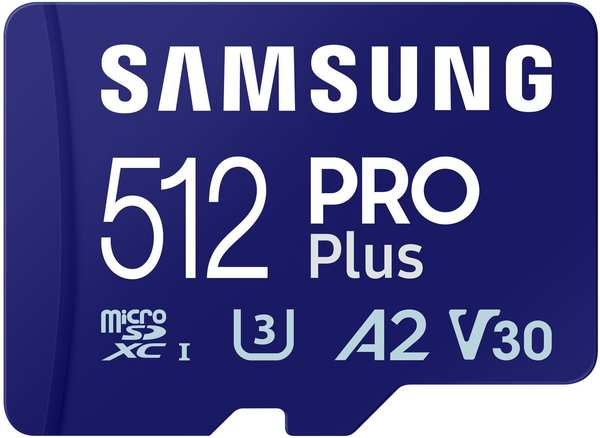 Карта памяти Samsung MicroSDXC Samsung 512 ГБ EVO Plus с адаптером 657395251