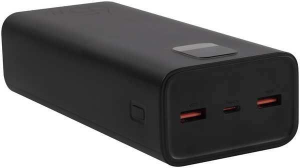 Внешний аккумулятор USAMS PB68 + кабель USB-C - USB-C, 30000mAh, QC, PD черный 657398806