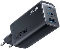 Сетевое зарядное устройство Anker PowerPort 737 III 2USB-C+USB-A, GaN, 120Вт черный (ANK-A2148311-BK)