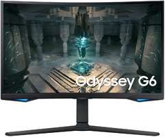 Монитор Samsung 27” Odyssey G6 Smart серебристый (LS27BG650EIXCI)