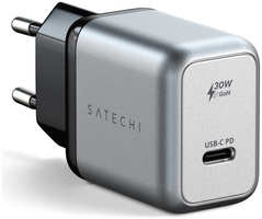 Сетевое зарядное устройство Satechi USB-C, 30 Вт серый космос (ST-UC30WCM-EU)