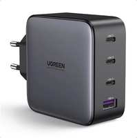 Сетевое зарядное устройство UGREEN CD226 USB-A+3xUSB-C, 100 Вт серый (40747_)