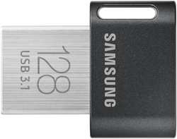 Флеш-накопитель Samsung FIT Plus USB 3.1 128 Гб серый титан (MUF-128AB/APC)