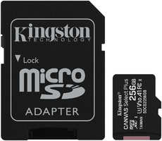 Карта памяти Kingston Canvas Select Plus 256ГБ, CL10 (SDCS2/256GB)