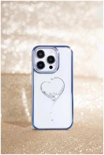 Чехол PQY Wish Special Version для iPhone 15 Pro Серебро 6725820