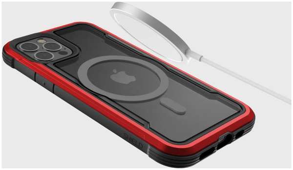 Raptic (X-Doria) Чехол Raptic Shield Pro Magnet для iPhone 12/12 Pro Красный 493048 6762584